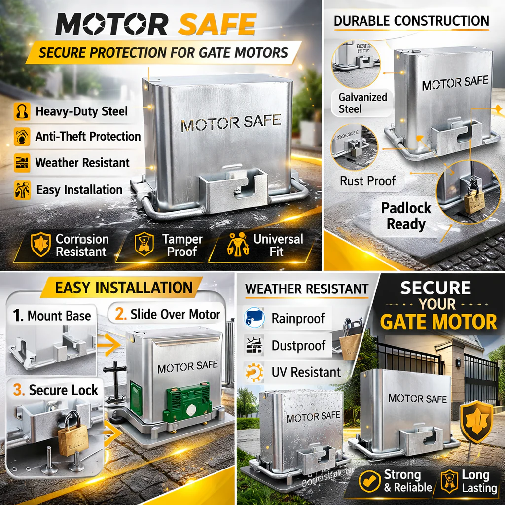 Centurion D6 Smart MOTORSAFE Anti-Theft Cage - Image 5