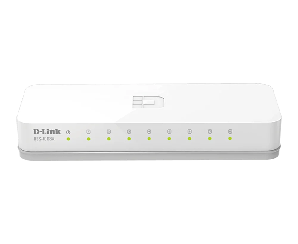 D-Link 8-Port 10/100 Desktop Switch