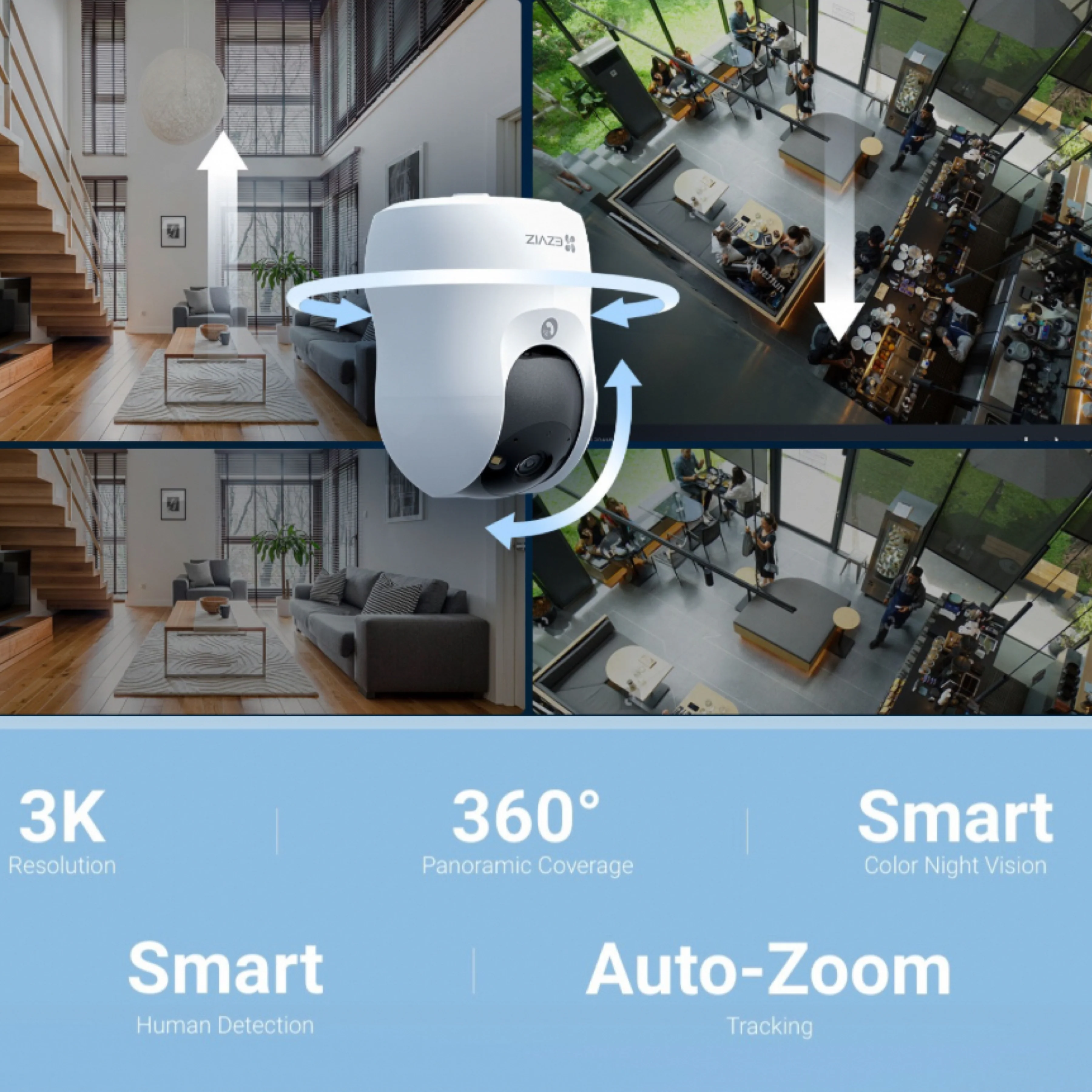 EZVIZ C6N G1 3K WiFi Camera (5MP) - Image 3
