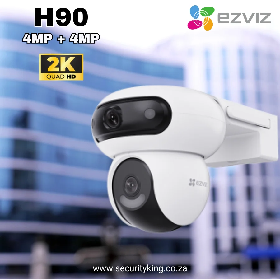 EZVIZ H90 Dual 4MP - Dual-Lens Pan & Tilt Wi-Fi Camera - Image 6
