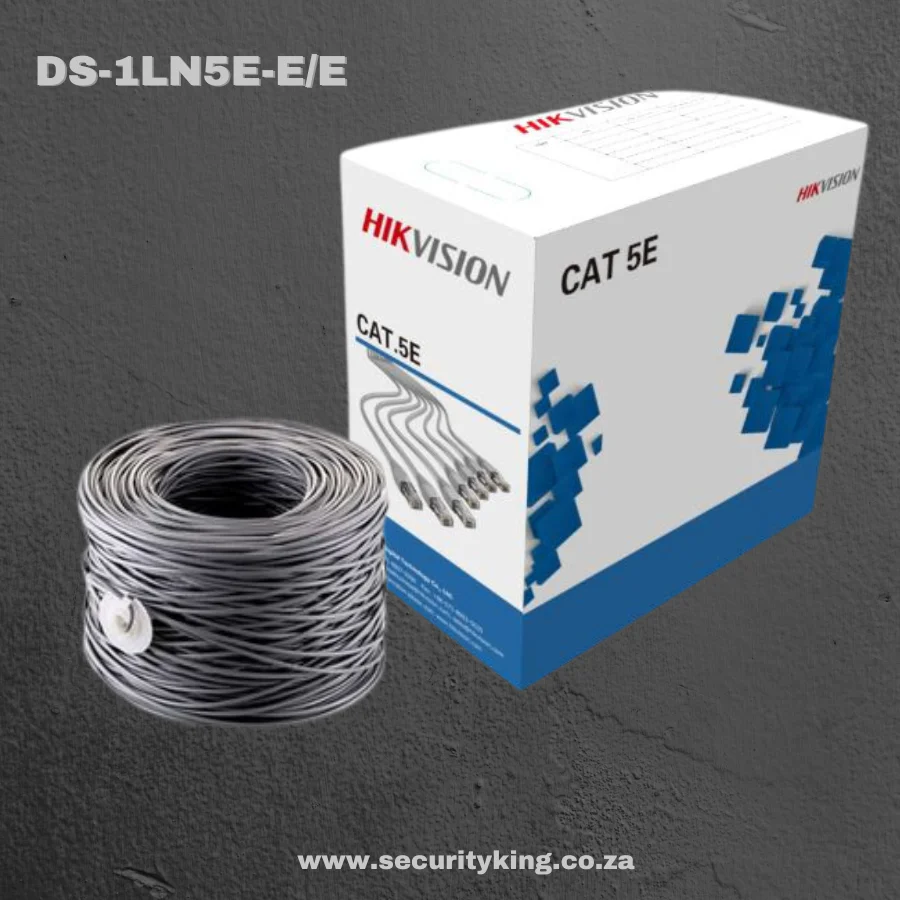 Hikvision 305m CAT5E UTP Network Cable (Solid Copper, 0.45 mm, CMX) - Image 2