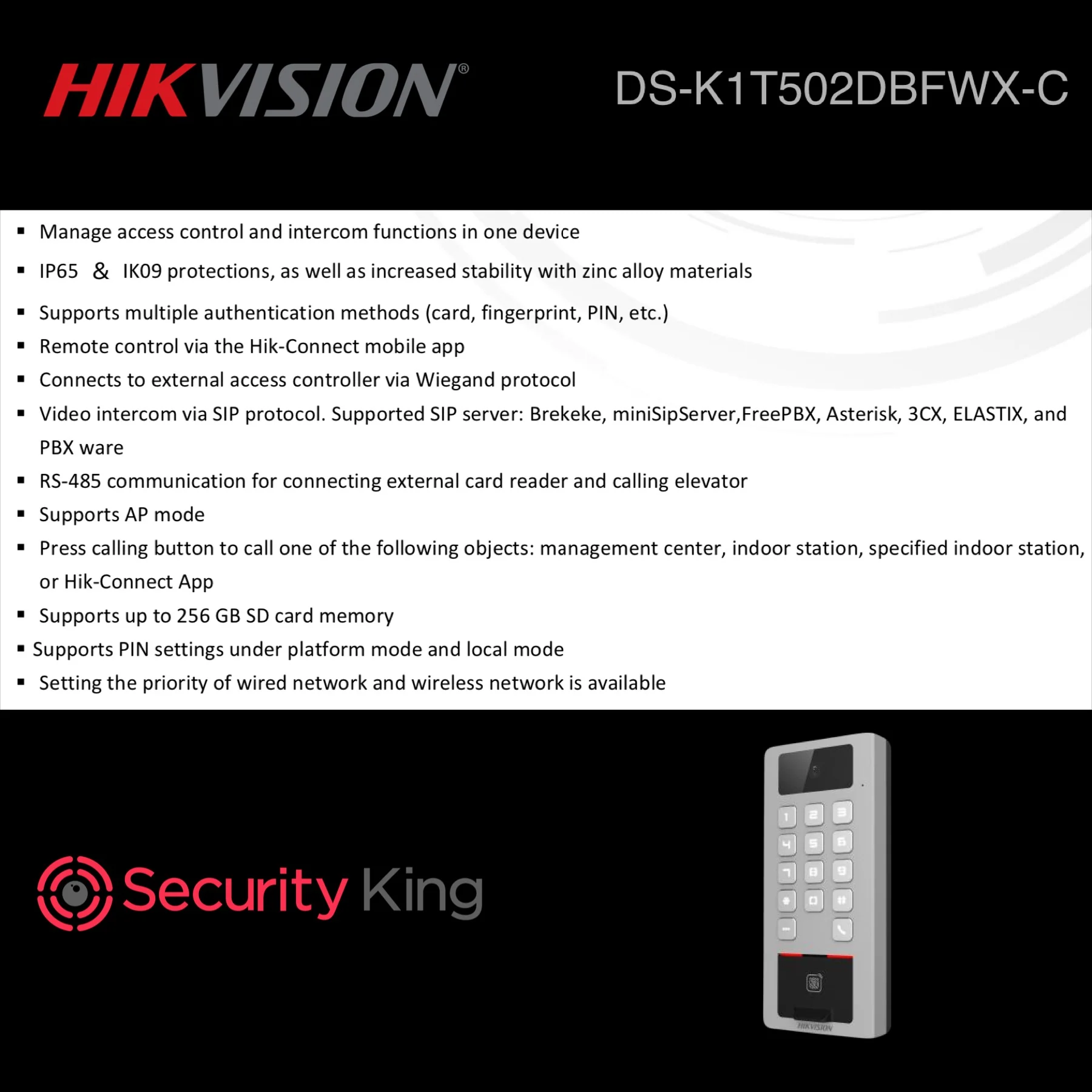 Hikvision Access Control Terminal - Image 4