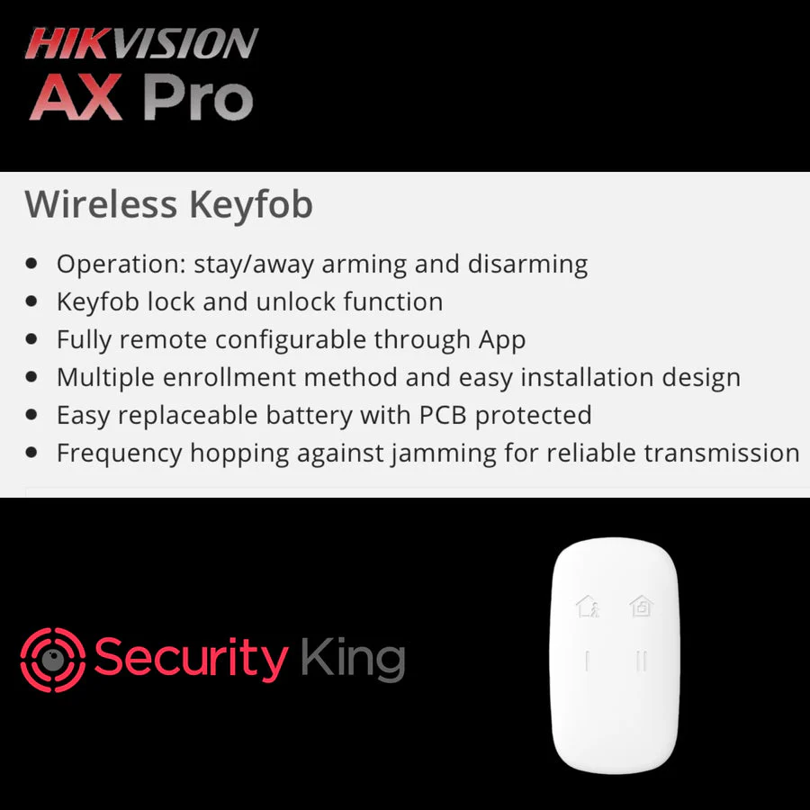 Hikvision AX PRO 64 Zone Indoor Alarm Starter Kit – Four Camera Passives - Image 4