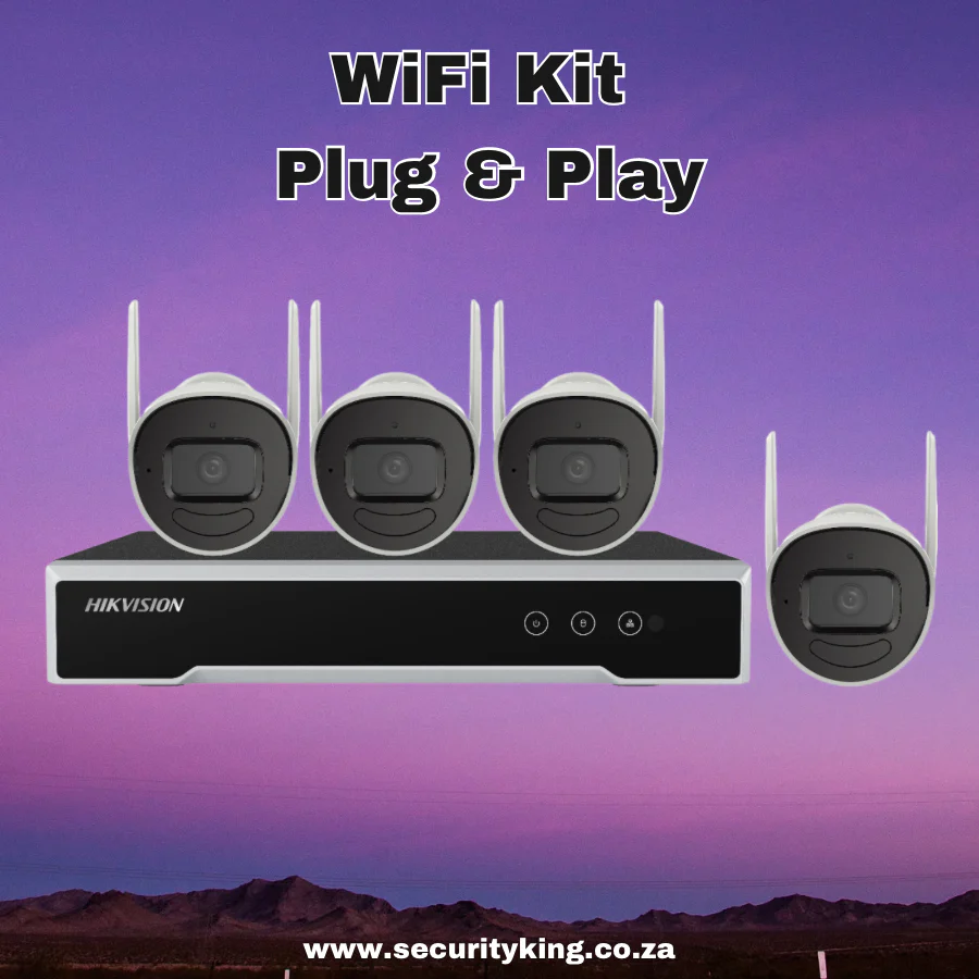 Hikvision 4MP H.265 Bullet WiFi Kit - Image 5