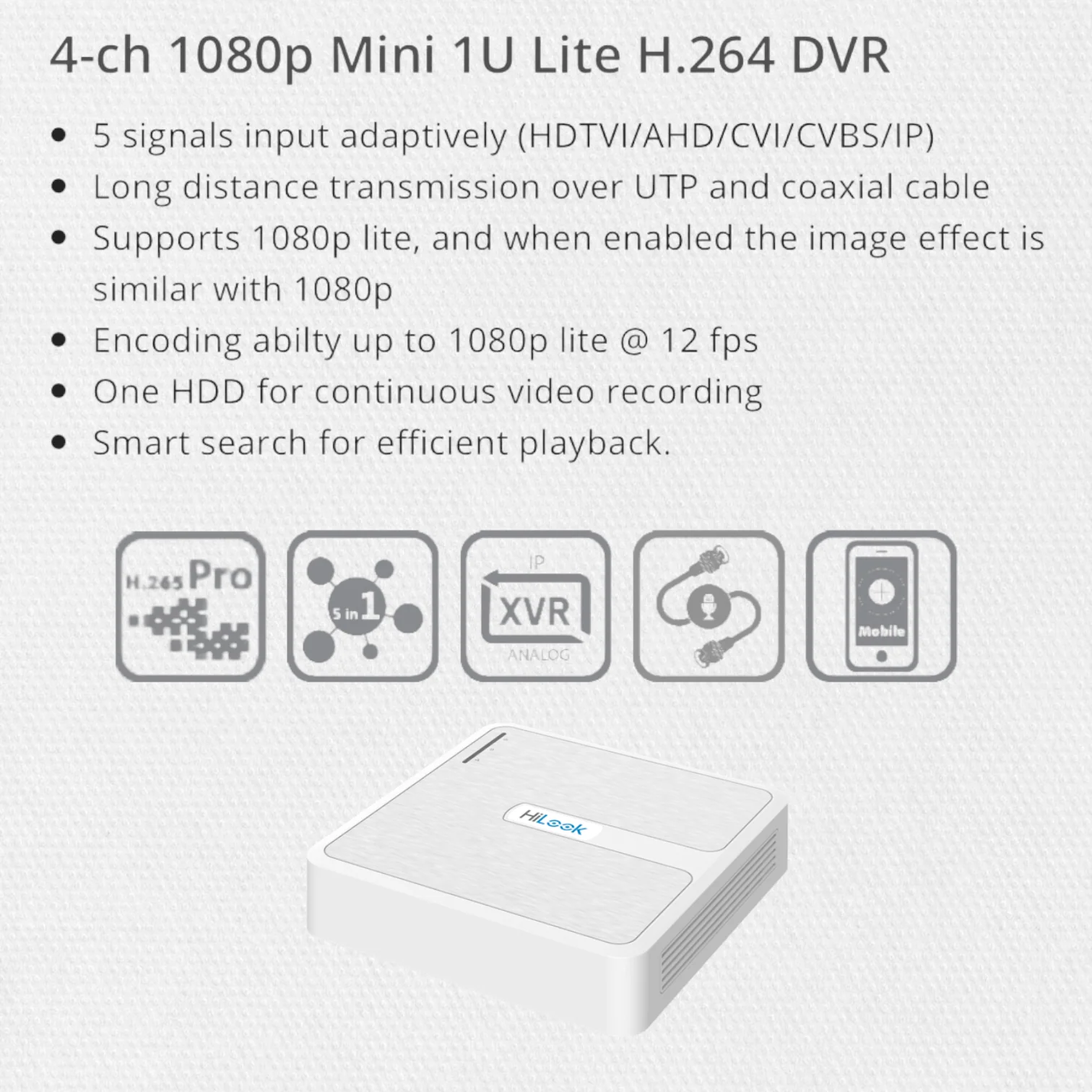 HiLook 4 Channel 1080p ColorVu Complete Kit - Image 3