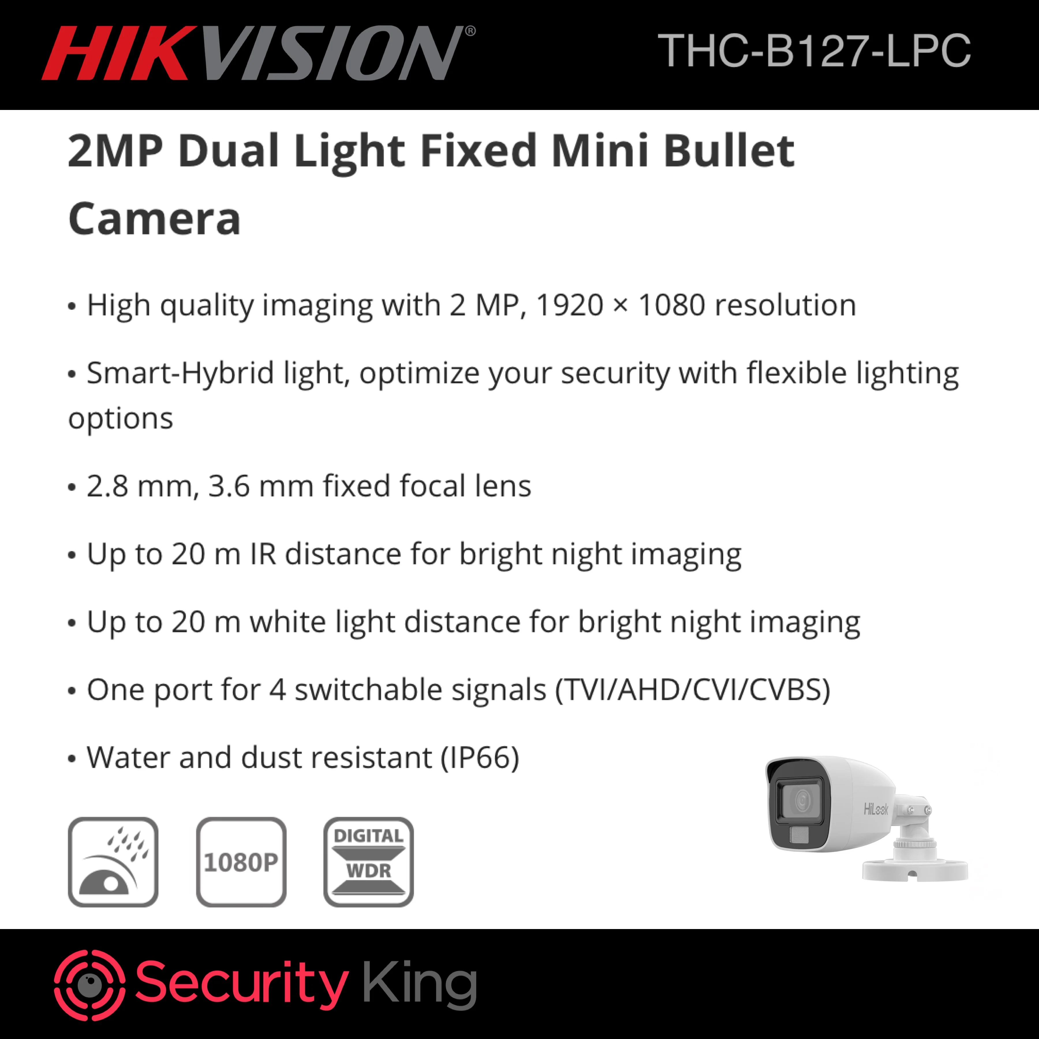 HiLook 8 Channel Smart Hybrid Kit - Image 3