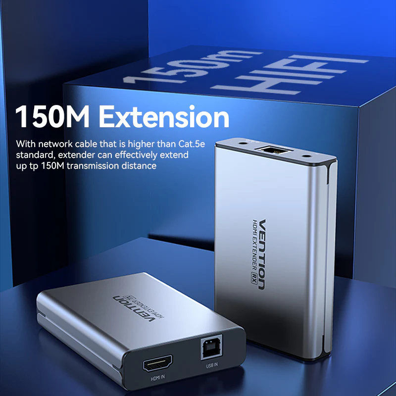 Vention 160M HDMI KVM Network Cable Extender - Image 3