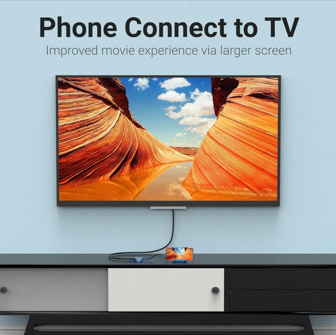 VENTION USB-C to VGA Converter Aluminum Alloy HD 1080@60Hz - Image 3